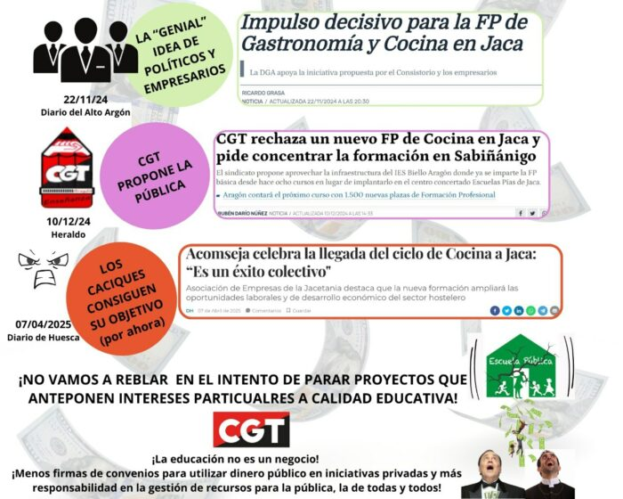 Una FP pa formar a ro alumnato u pa favoriar intereses particulars?